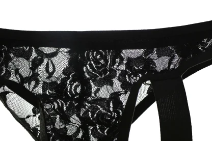 Sexy Lace Floral Jockstrap - Image 3