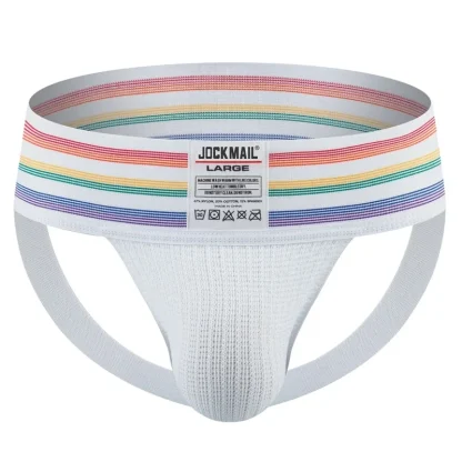 Colorful Waistband Jockstrap - Image 2
