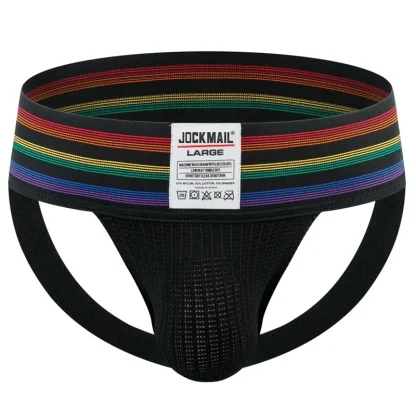 Colorful Waistband Jockstrap - Image 3