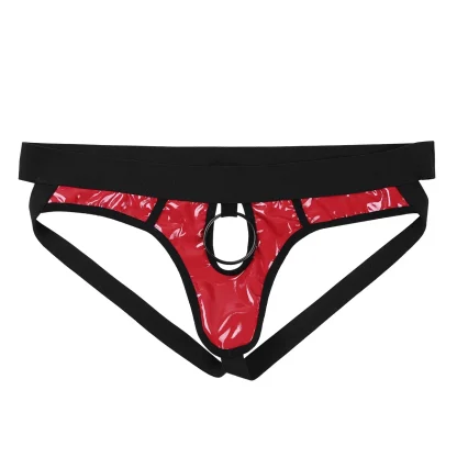 Sexy Jockstrap with Metal O-Ring - Image 3