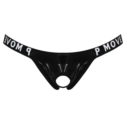 Letter Print Band Jockstraps - Image 3