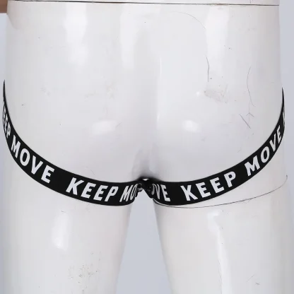 Letter Print Band Jockstraps - Image 6