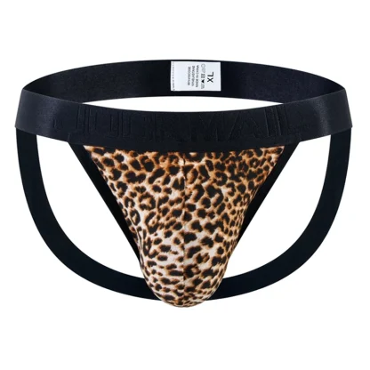 Sexy Leopard Print Jockstrap