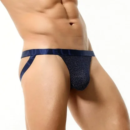 Glossy Bare Buttocks Jockstrap - Image 2