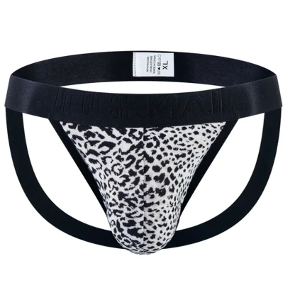 Sexy Leopard Print Jockstrap - Image 2