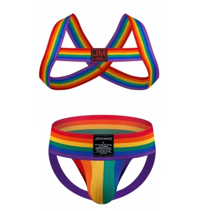 Rainbow Pattern Jockstraps - Image 2