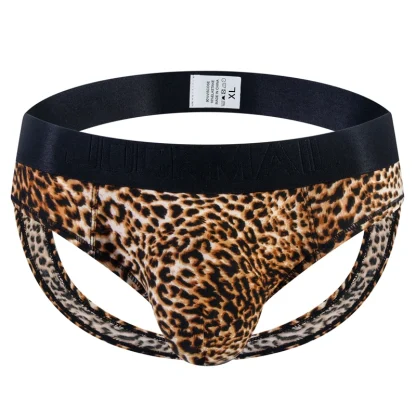 Sleek Leopard Jockstraps